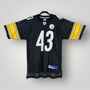 Reebok NFL Equipment Jersey Troy Polamalu #43 Pittsburgh Steelers Size:Medium
